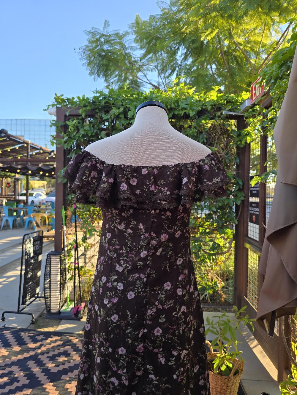 Whimsical Off the Shoulder Dress