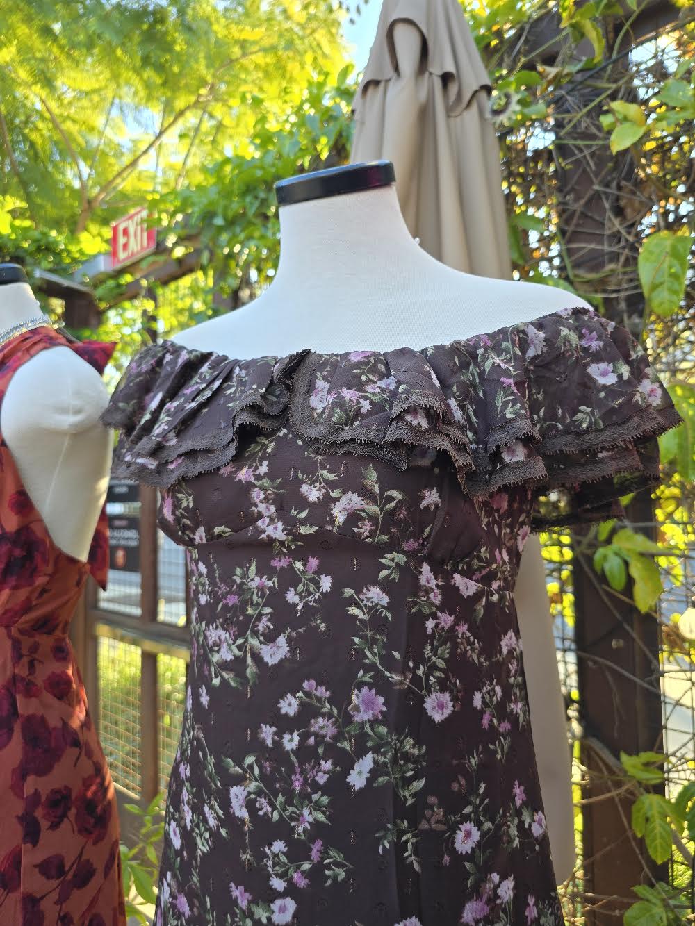 Whimsical Off the Shoulder Dress