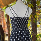 Polka Dot Moonstruck Sleeveless Midi Dress