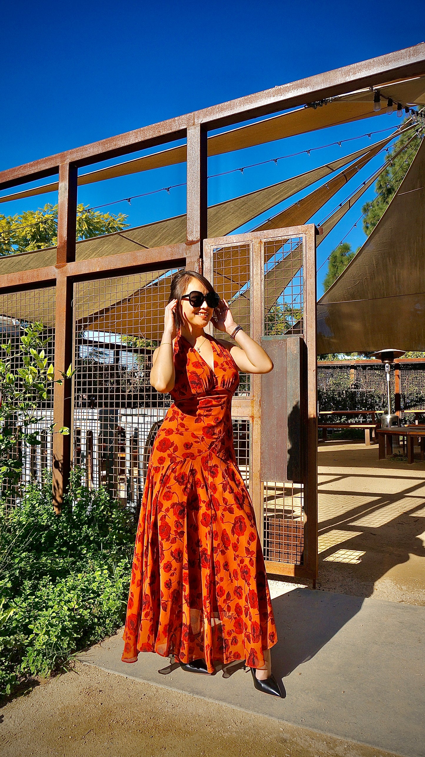 Ms. Aubrey Spice Maxi Dress